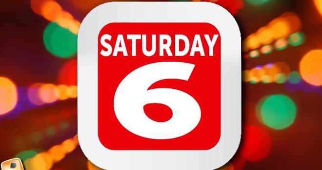 The logo for the 'Saturday 6' feature